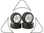 1:10 Off-Road Tires