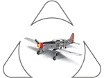 Kyosho Mustang M24 Airplane