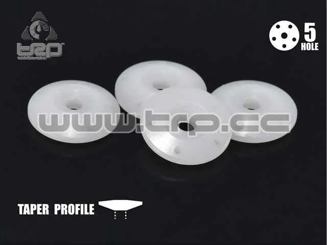 Team Durango DEX210 BIG BORE DUAL TAPER PISTONS (5 x 1.0mm HOLES