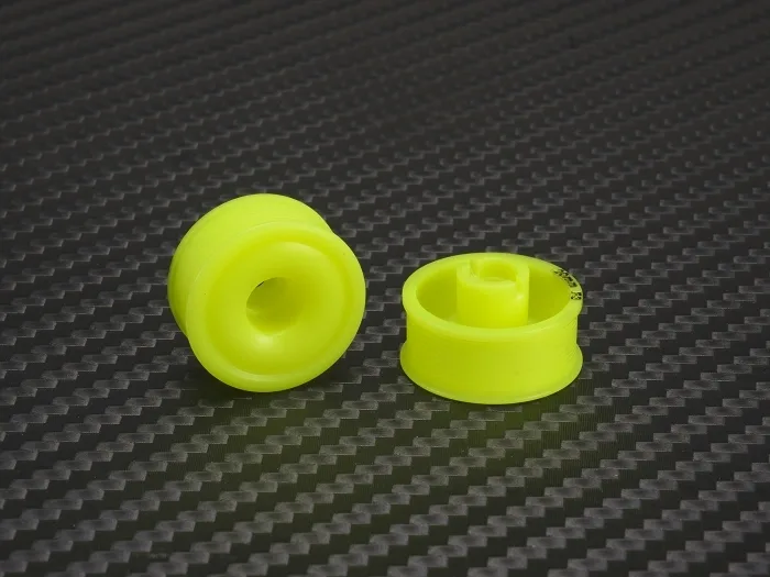 PN Racing 8.5 x 20mm F3 MiniZ 2wd CNC Yellow Flanged Wheels